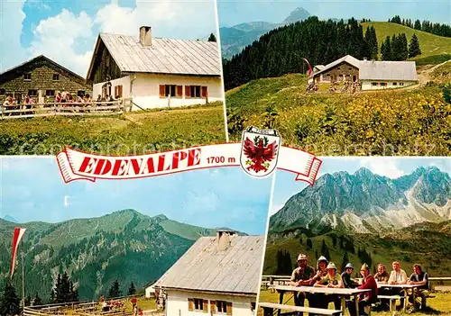 AK / Ansichtskarte Nesselwaengle_Tirol_AT Edenalpe Panorama Sonnenterrasse 
