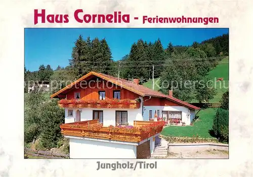 AK / Ansichtskarte Jungholz_Tirol_AT Haus Cornelia 