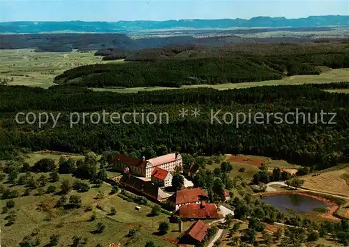 AK / Ansichtskarte Horb_Neckar Kloster Kirchberg Fliegeraufnahme Horb Neckar
