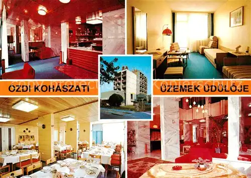 AK / Ansichtskarte Hajduszoboszlo_HU Ozdi Kohaszati uezemek uedueloeje 