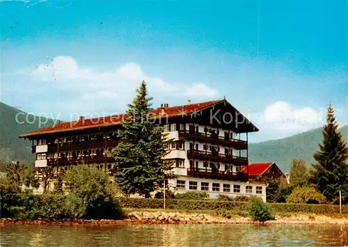 AK / Ansichtskarte Bad_Wiessee_Tegernsee Kurhotel Lederer Bad_Wiessee_Tegernsee