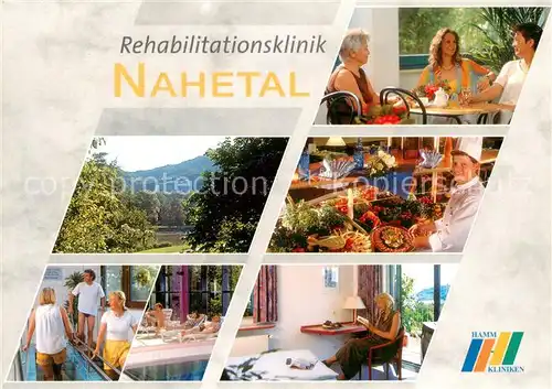 AK / Ansichtskarte Bad_Kreuznach Rehaklinik Nahetal Teilansichten Bad_Kreuznach