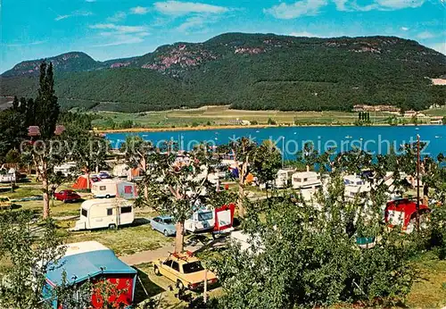 AK / Ansichtskarte Kalterer_See_Suedtirol Camping Gretl am See Kalterer_See_Suedtirol