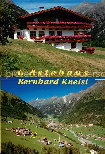 AK / Ansichtskarte Soelden_oetztal_AT Gaestehaus Bernhard Kneisl Panorama 
