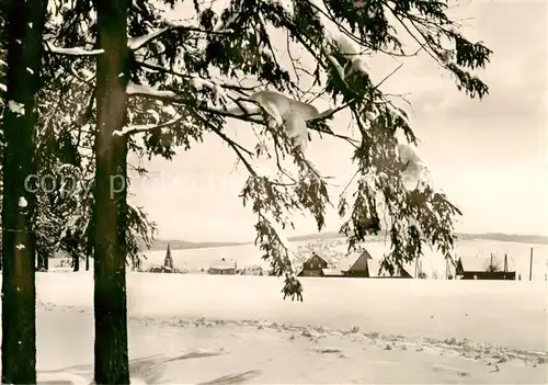 AK / Ansichtskarte Deutscheinsiedel_Deutschneudorf Winterpanorama 