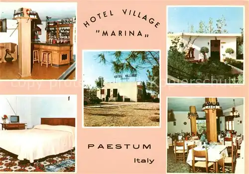 AK / Ansichtskarte Paestum_Pestum_Capaccio_IT Hotel Village Marina 