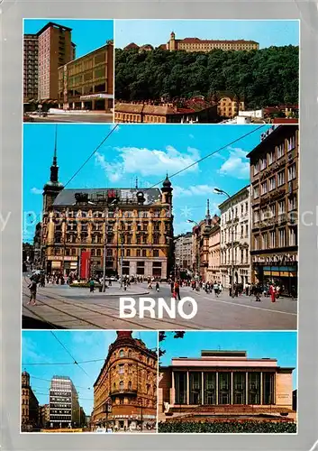 AK / Ansichtskarte Brno_Bruenn_CZ Stadtmotive Innenstadt Schloss 
