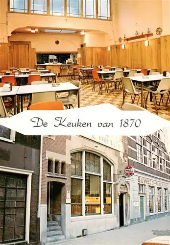 AK / Ansichtskarte Amsterdam__NL De Keuken van 1870 Restaurant 