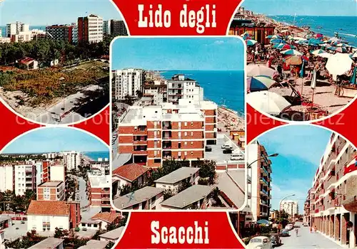 AK / Ansichtskarte Scacchi_IT Teilansichten Strand 