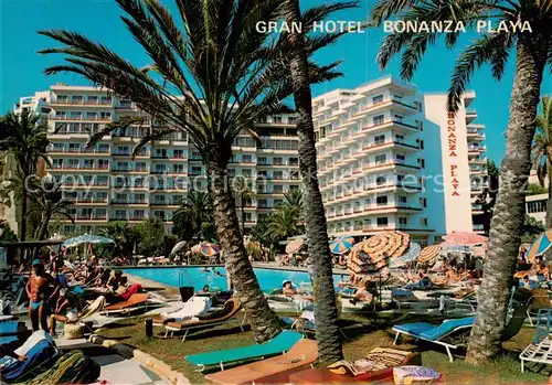 AK / Ansichtskarte Illetas_Mallorca_ES Gran Hotel Bonanza Playa Piscina 