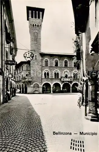 AK / Ansichtskarte Bellinzona Municipio Bellinzona