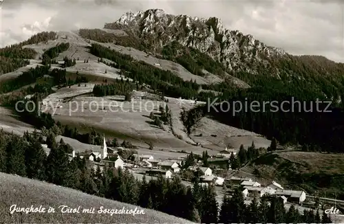 AK / Ansichtskarte Jungholz_Tirol_AT Panorama mit Sorgschrofen 