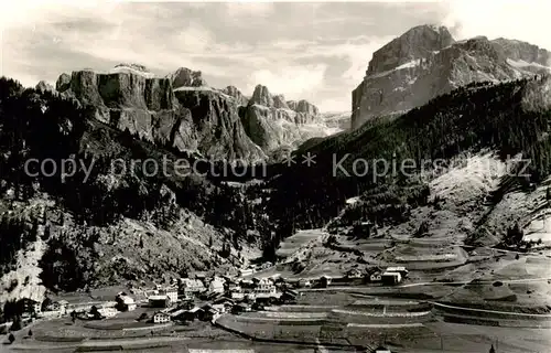 AK / Ansichtskarte Canazei_Trento_IT Val di Fessa Gruppo Sella Cima Pordoi 
