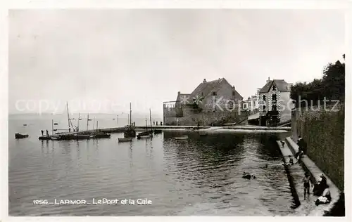 AK / Ansichtskarte Larmor_56_Morbihan Le Port et la Cale 