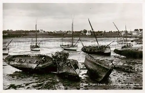 AK / Ansichtskarte Port Louis_56_Morbihan Le Port vieux navires 