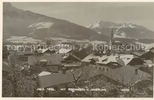 AK / Ansichtskarte Igls_Tirol mit Rosskogel und Jauerling Igls_Tirol