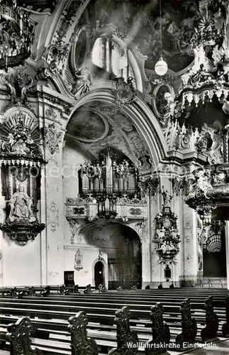 AK / Ansichtskarte Einsiedeln__SZ Wallfahrtskirche Inneres 