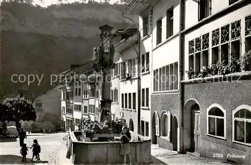 AK / Ansichtskarte Fribourg_FR Brunnen Fribourg FR