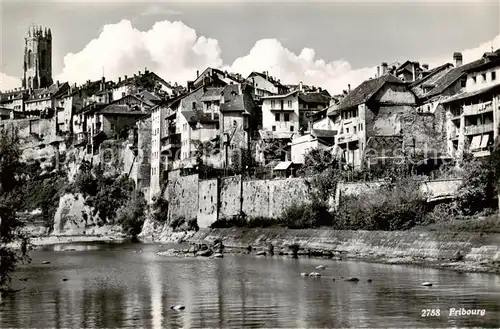 AK / Ansichtskarte Fribourg_FR Teilansicht Fribourg FR