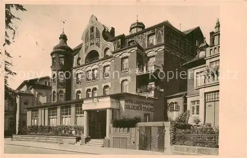 AK / Ansichtskarte Coburg Hotel Goldene Traube Aussenansicht Coburg