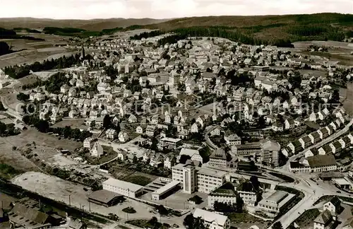 AK / Ansichtskarte St_Georgen_Schwarzwald Fliegeraufnahme Gesamtansicht St_Georgen_Schwarzwald