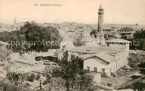 AK / Ansichtskarte Adana_TK Teilansicht m. Moschee 