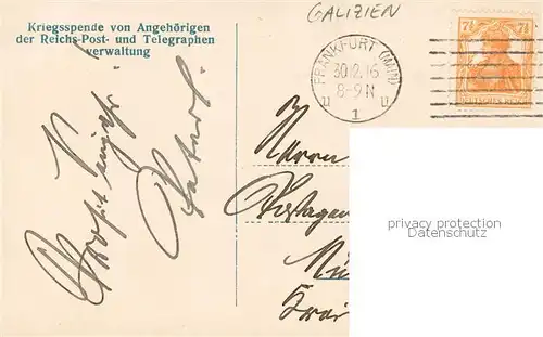 AK / Ansichtskarte Galizien_Ukraine_Ukraina Deutsche Feldpost 1914 1915 