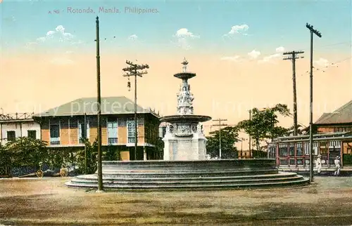 AK / Ansichtskarte Rotonda_Manila_Philippines Teilansicht 