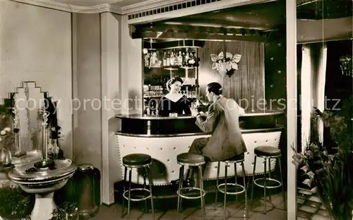 AK / Ansichtskarte Helmbrechts_Oberfranken Tanz Cafe Hornung Innenansicht Helmbrechts Oberfranken