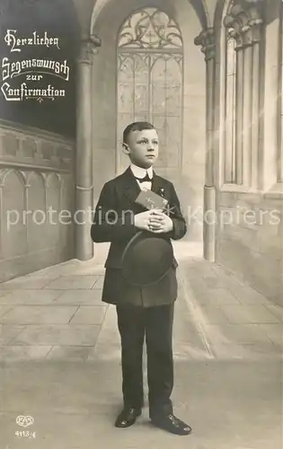 AK / Ansichtskarte Konfirmation EAS 4113 4 Segenswunsch 