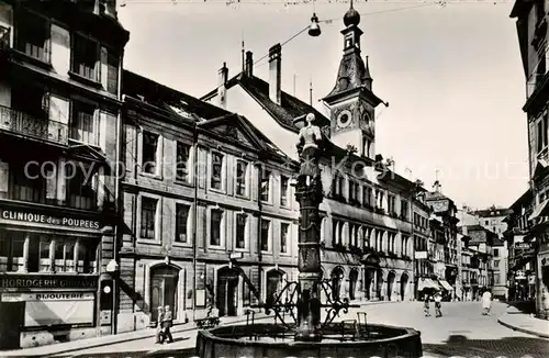 AK / Ansichtskarte Lausanne_VD Hotel de Ville Lausanne VD