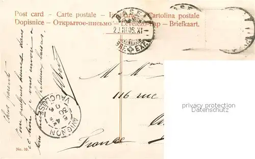 AK / Ansichtskarte Basel_BS Panorama Basel_BS