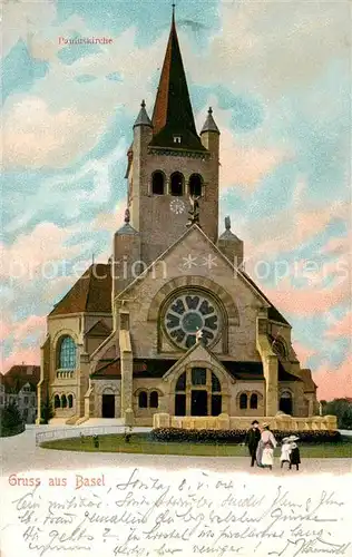 AK / Ansichtskarte Basel_BS Pauluskirche Basel_BS