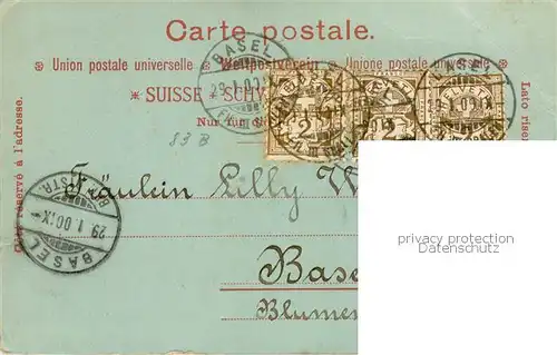 AK / Ansichtskarte Basel_BS Rheinpartie Basel_BS