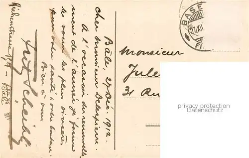 AK / Ansichtskarte Basel_BS Mittlere Rheinbruecke mit Rheindampfer Basel_BS