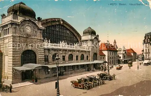 AK / Ansichtskarte Basel_BS Hauptbahnhof Basel_BS