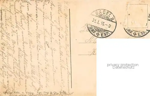 AK / Ansichtskarte Basel_BS Rheinpartie mit Dampfschiffstation Basel_BS