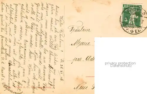 AK / Ansichtskarte Basel_BS Rathausplatz Basel_BS