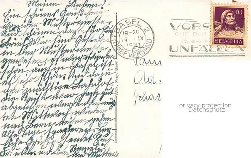 AK / Ansichtskarte Basel_BS Schweizer Mustermesse Basel_BS