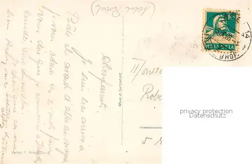 AK / Ansichtskarte Basel_BS Marktplatz mit Rathaus Basel_BS