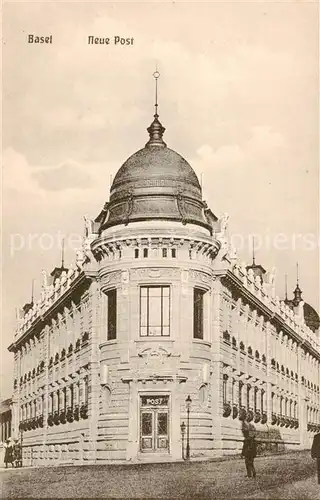 AK / Ansichtskarte Basel_BS Neue Post Basel_BS