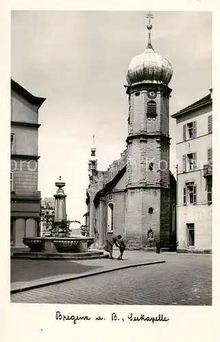 AK / Ansichtskarte Bregenz_Vorarlberg_Bodensee Seekapelle 