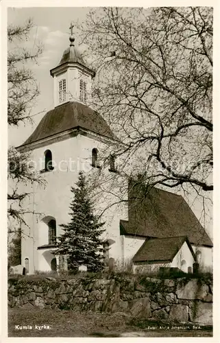 AK / Ansichtskarte Kumla_Sweden Kyrka 