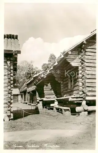 AK / Ansichtskarte Skansen_Stockholm_Sweden Moragarden 
