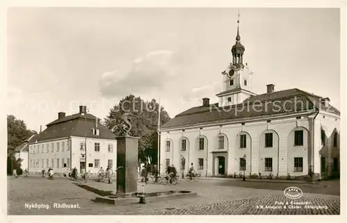 AK / Ansichtskarte Nykoeping_Sweden Radhuset 