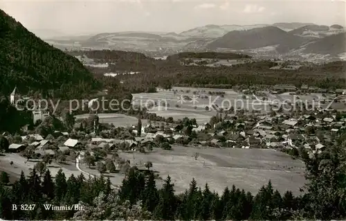AK / Ansichtskarte Wimmis_BE Panorama 