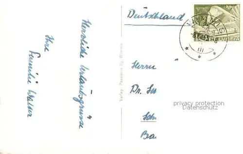 AK / Ansichtskarte Wimmis_BE Panorama 