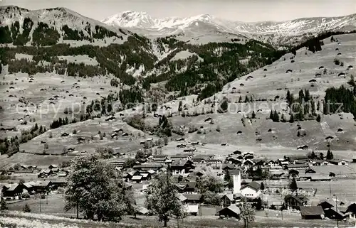 AK / Ansichtskarte Lenk_Simmental Panorama Lenk Simmental