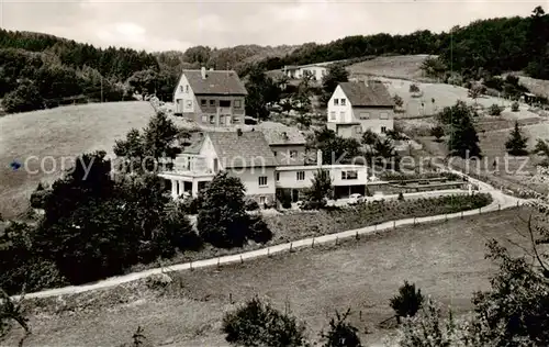 AK / Ansichtskarte Bonsweiher Pension Wolf   DAK Genesungsheim Aussenansicht Bonsweiher