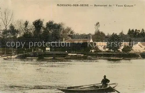 AK / Ansichtskarte Morsang sur Seine Restaurant du Vieux Garcon Morsang sur Seine